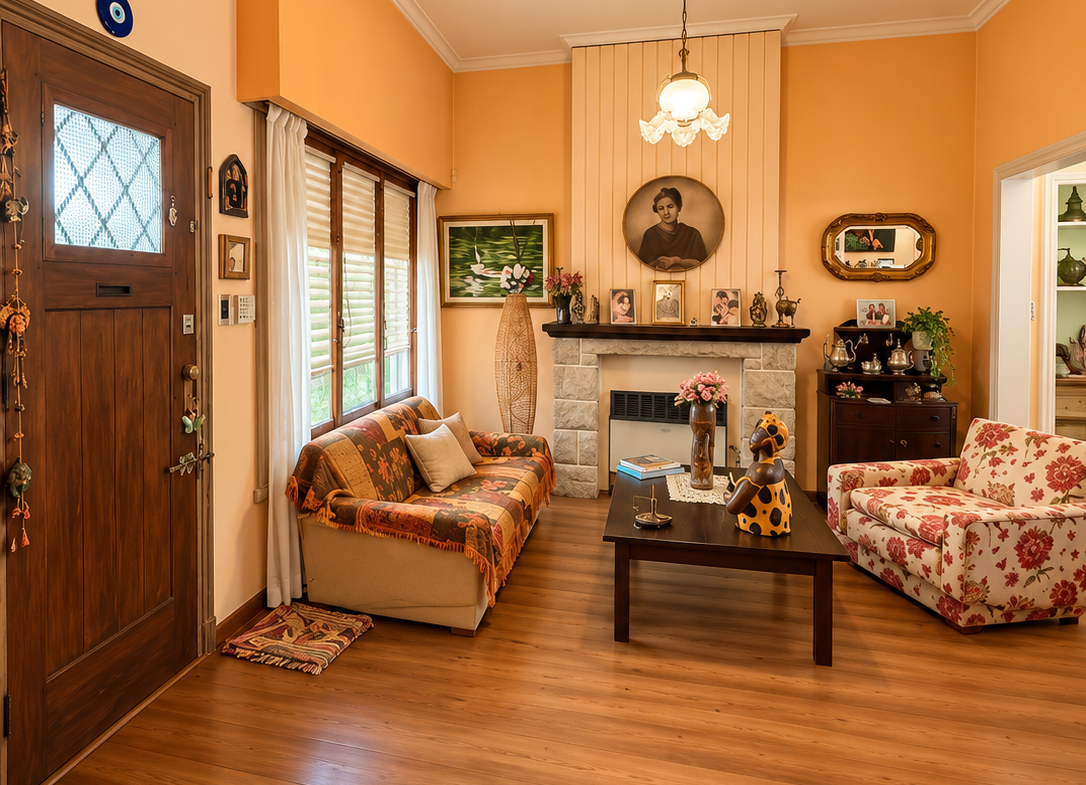 CASA DE 4 AMBIENTES CON ESCRITORIO, GARAJE Y PATIO